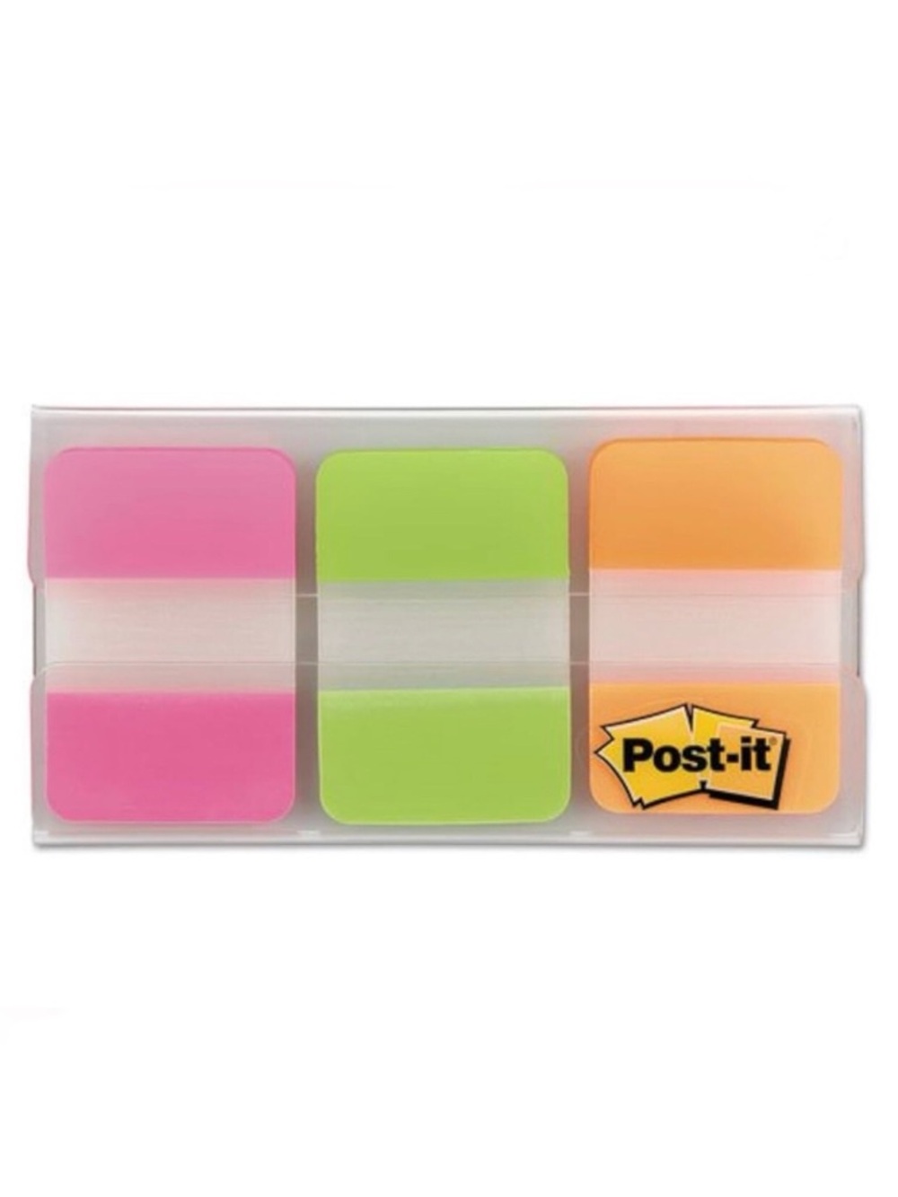 3M Post-it Tabs Flags 66 1 x 1.5” Fluorescent Neon Color Binder Planner Organize